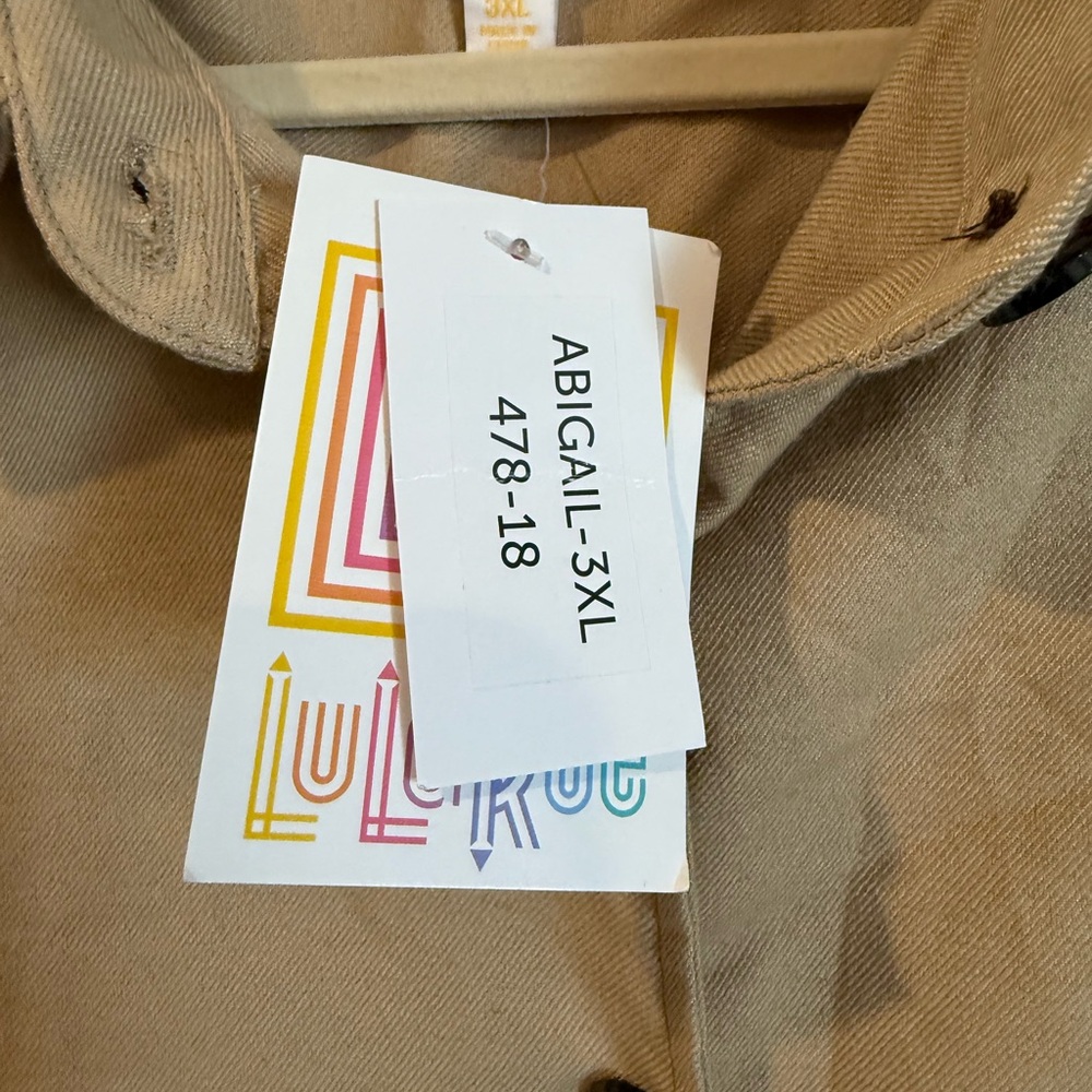 LuLaRoe Beige Jacket